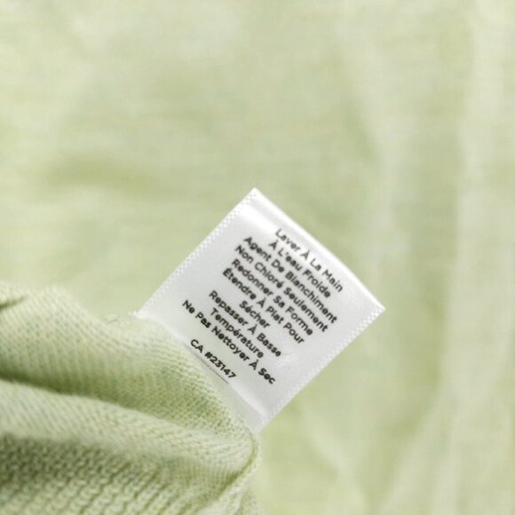 EILEEN FISHER 100% Merino Wool Cardigan Rhinestone Buttons Lightweight Petite S - Picture 8 of 10